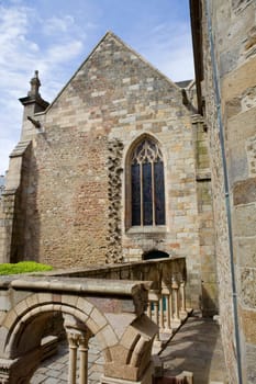 st malo cathedral in the north of france