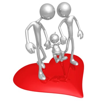 A Concept And Presentation Figure In 3D