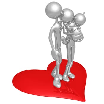 A Concept And Presentation Figure In 3D
