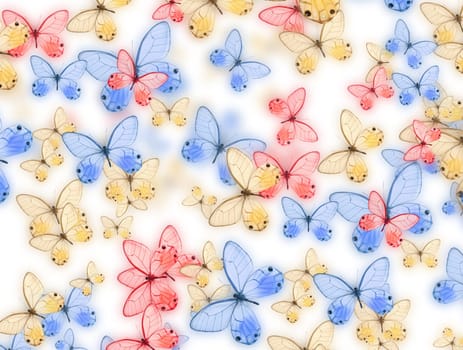 beautiful butterfly abstract texture background