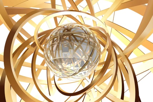 background 3d abstract render shapes