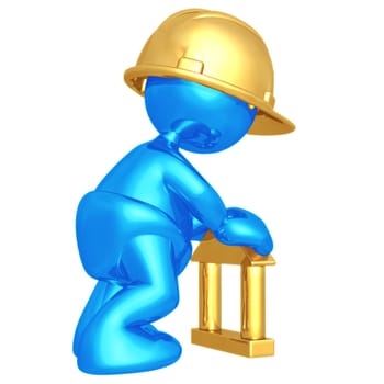 A Concept And Presentation Figure In 3D
