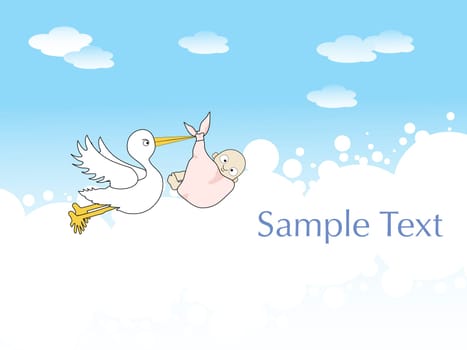 funky kid background for sample text, design8