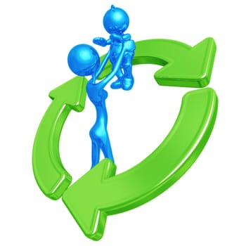 A Concept And Presentation Figure In 3D