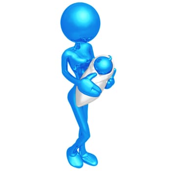 A Concept And Presentation Figure In 3D