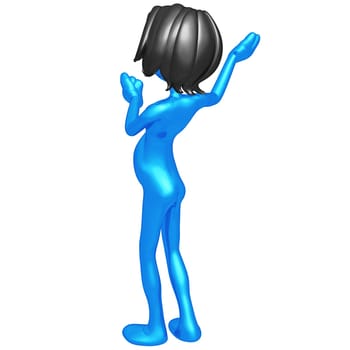 A Concept And Presentation Figure In 3D