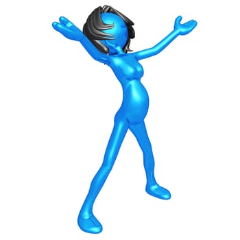A Concept And Presentation Figure In 3D