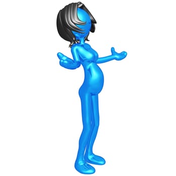 A Concept And Presentation Figure In 3D