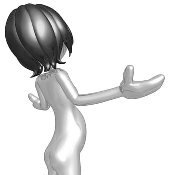 A Concept And Presentation Figure In 3D