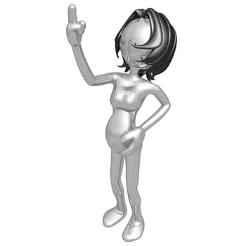 A Concept And Presentation Figure In 3D