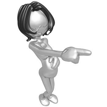A Concept And Presentation Figure In 3D
