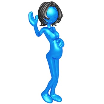 A Concept And Presentation Figure In 3D
