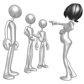 A Concept And Presentation Figure In 3D
