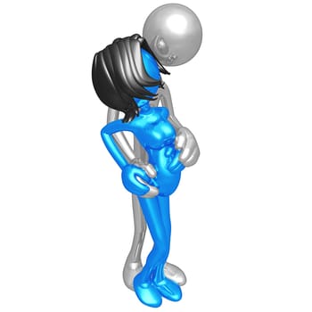 A Concept And Presentation Figure In 3D
