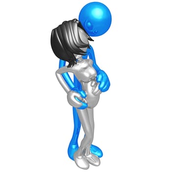 A Concept And Presentation Figure In 3D