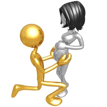 A Concept And Presentation Figure In 3D