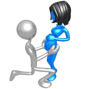 A Concept And Presentation Figure In 3D