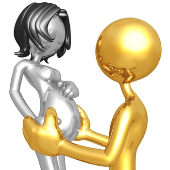 A Concept And Presentation Figure In 3D
