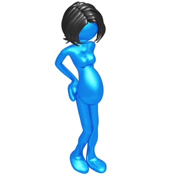 A Concept And Presentation Figure In 3D
