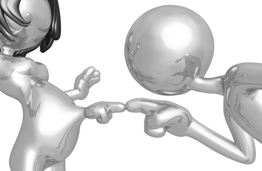 A Concept And Presentation Figure In 3D