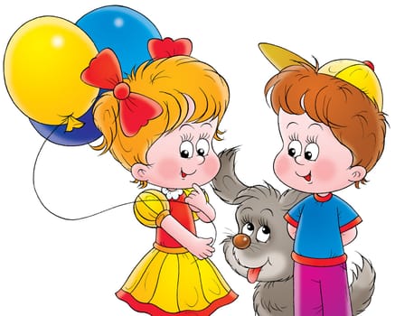Isolated clip-art / childrens book illustration for your design