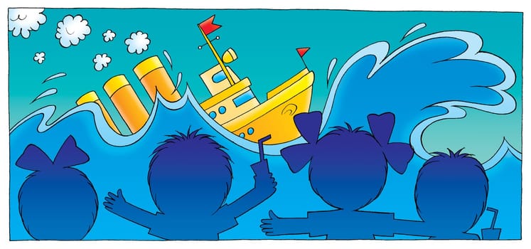 Isolated clip-art / childrens book illustration for your design