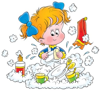Isolated clip-art / childrens book illustration for your design