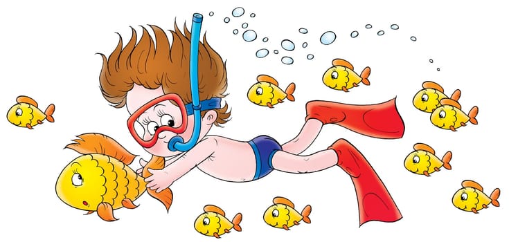 Isolated clip-art / childrens book illustration for your design