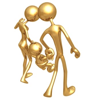 A Family Concept And Presentation Figure In 3D