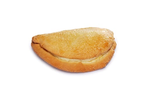 Layout for menu. Homemade bun stuffed with cottage cheese. Bakery product stuffed with cottage cheese.
