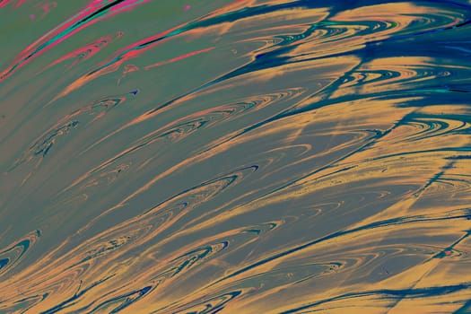 Traditional Ottoman Turkish marbling art patterns as abstract colorful background