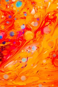 Traditional Ottoman Turkish marbling art patterns as abstract colorful background