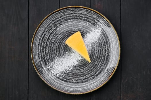 Top view of pumpkin cheese cake
