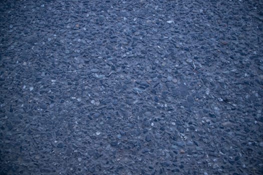 Blue old road stone mosaic Texture background