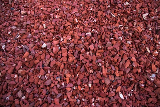Red Broken Bricks Texture Background