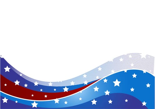 .USA flag theme background with place for your copy\text