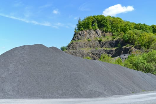 Basalt mining