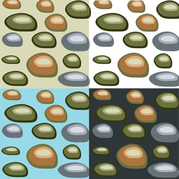 Texture with stones.