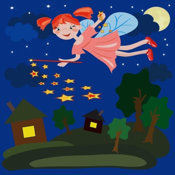 Redhead night fairy.
