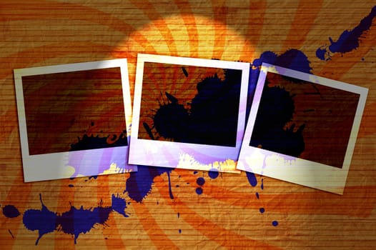 Grunge abstract background beams photo blots.