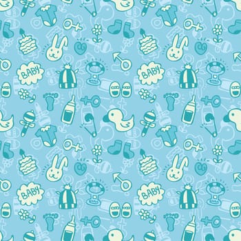 seamless baby pattern