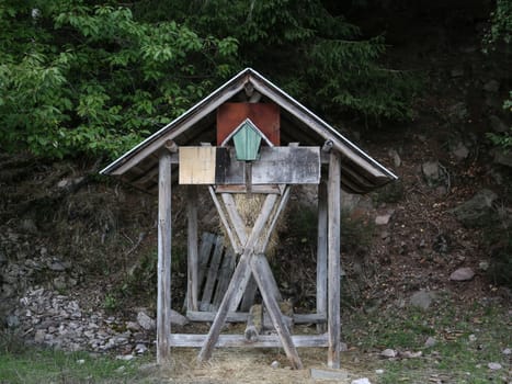 Futterstelle Wildtiere Ohra-Talsperre Luisenthal Thüringer Wald