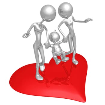 A Concept And Presentation Figure In 3D