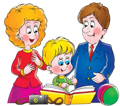 Isolated clip-art / childrens book illustration for your design