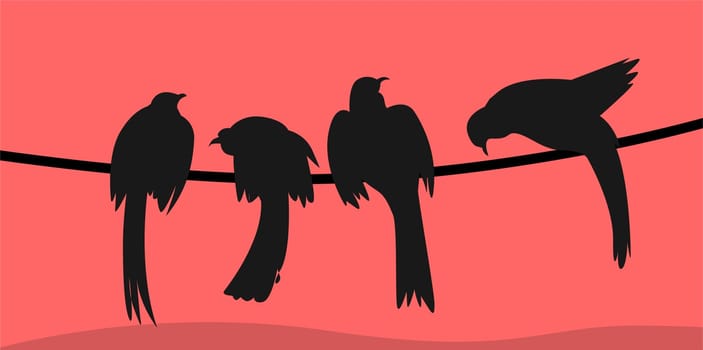 Illustration of a Birds