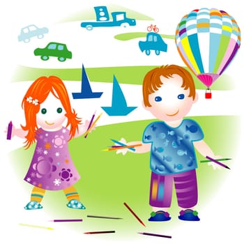 kids playing