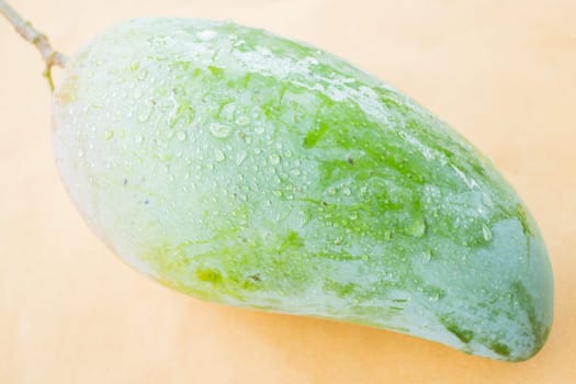 Thai natural giant green mango, stock photo