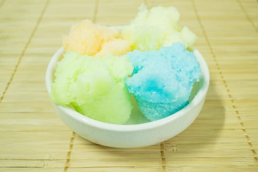 Thai style steamed cup cake, stock photo
