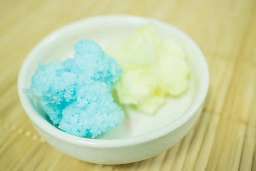 Thai style steamed cup cake, stock photo