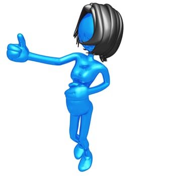 A Concept And Presentation Figure In 3D